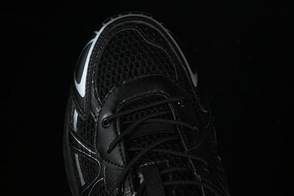 The North Face NS93R41K Black and Silver Trail Sneakers