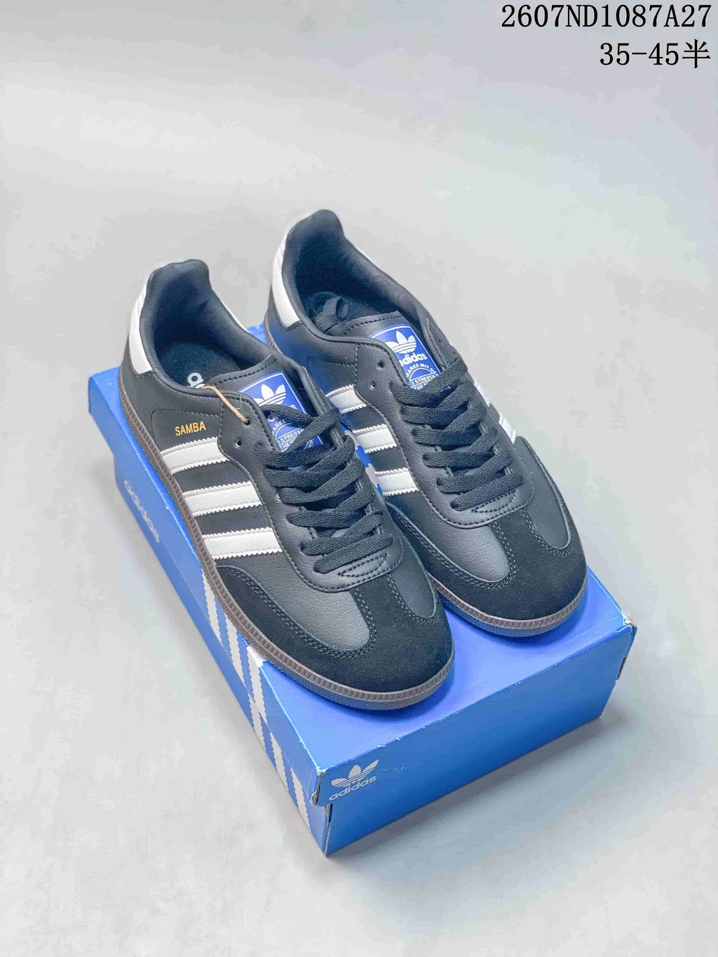 adidas Samba ADV Black White Sneakers 2607ND1087A27
