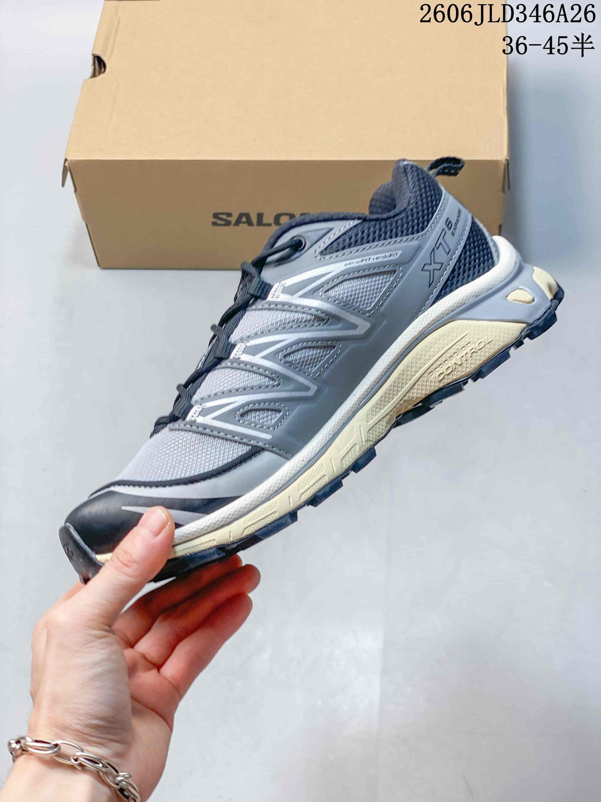 Salomon XT-6 Expanse Seasonal Gray Trail Sneakers JLD346A26