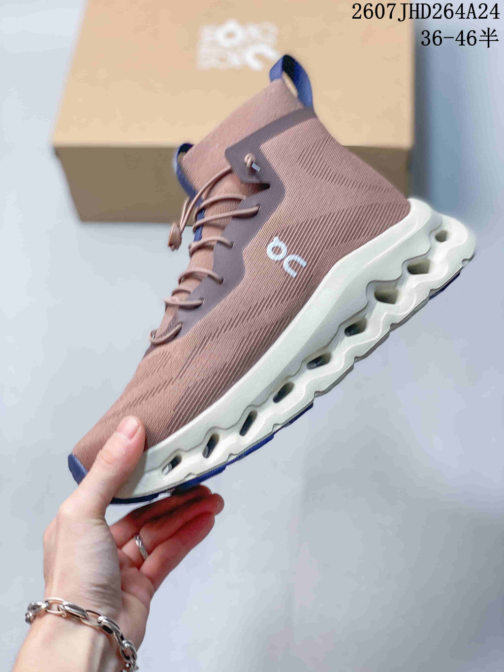 Loewe x On Cloudtilt High Pink Blue Sneakers 2607JHD264A24
