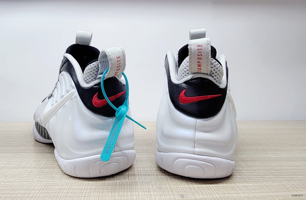Nike Air Foamposite Pro Basketball Shoes in Cream
