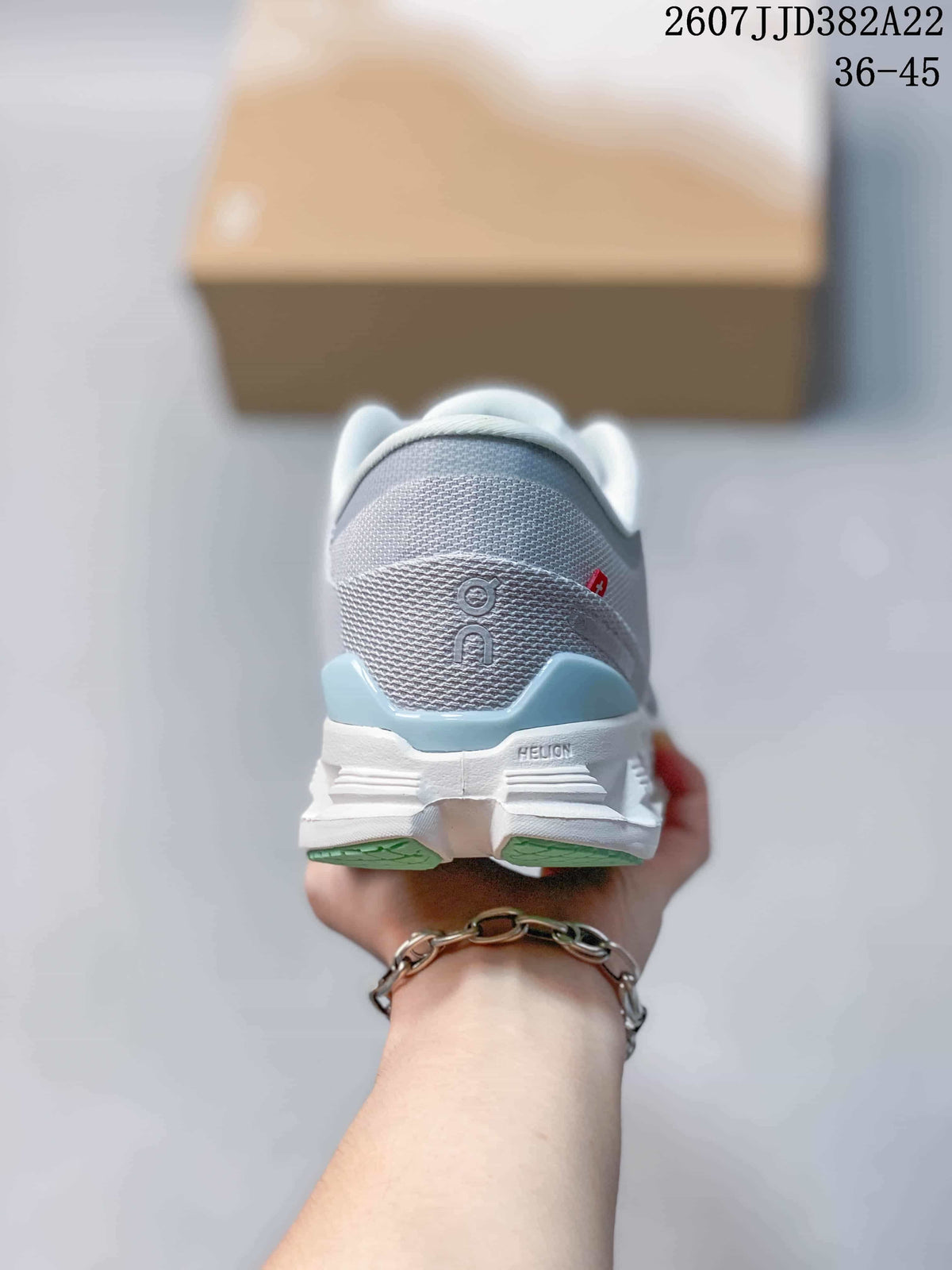 On Cloud X 4 Sneakers Gray Mint 2607JJD382A22