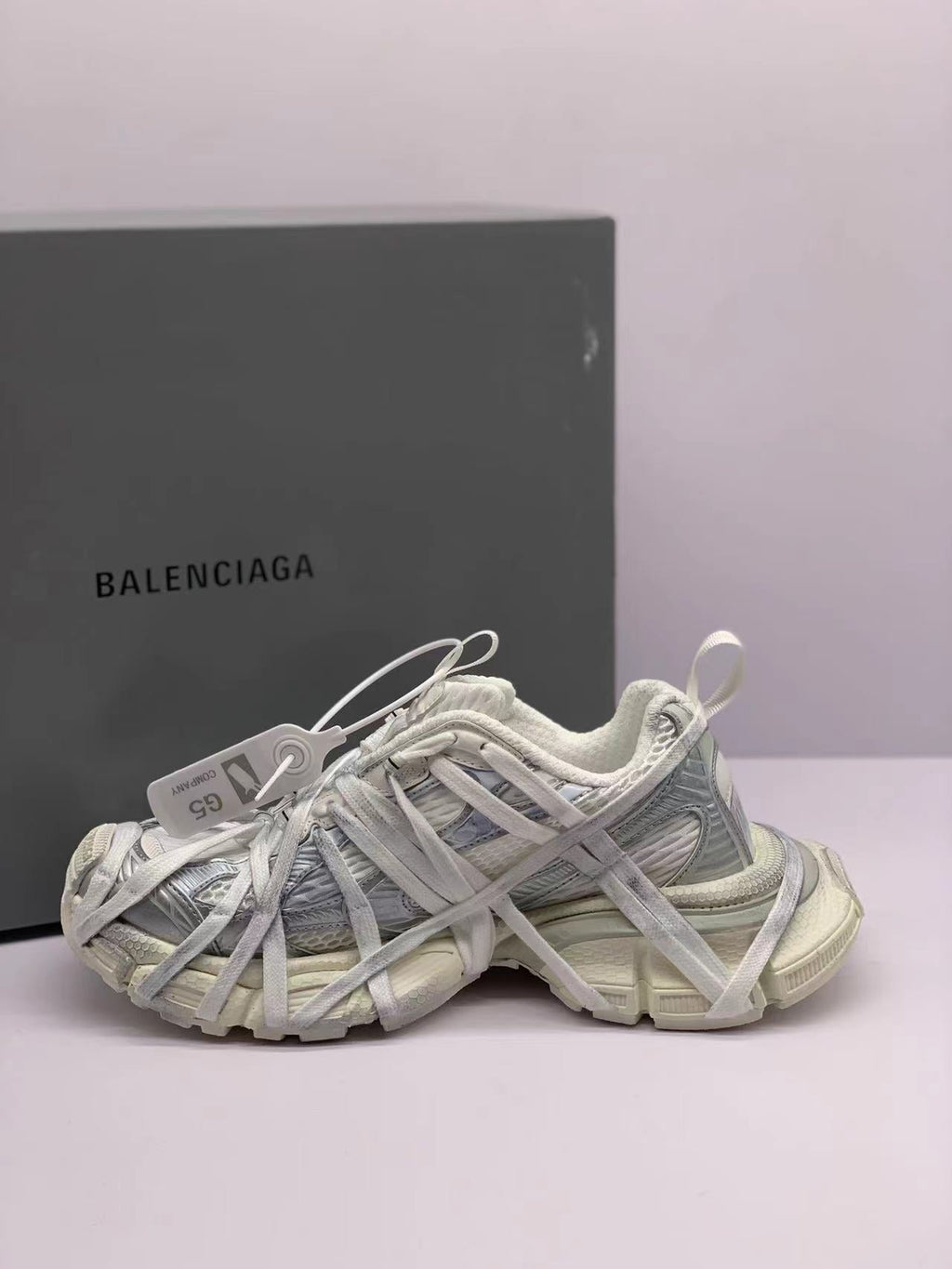 Balenciaga 3XL Sneakers All White