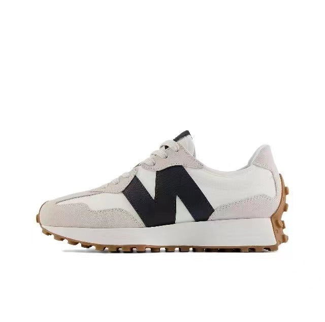 New Balance WS327GD Sneakers in Cream and Black
