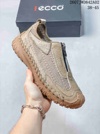ECCO Zip-Front Mesh Casual Shoes
