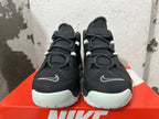 Nike Air More Uptempo Black and Mint Green Sneakers