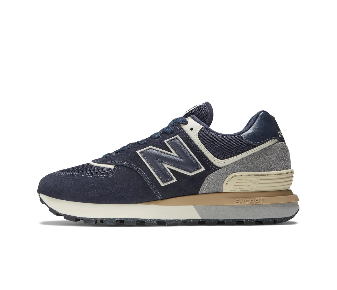 New Balance 574 Sneakers Navy and Gray
