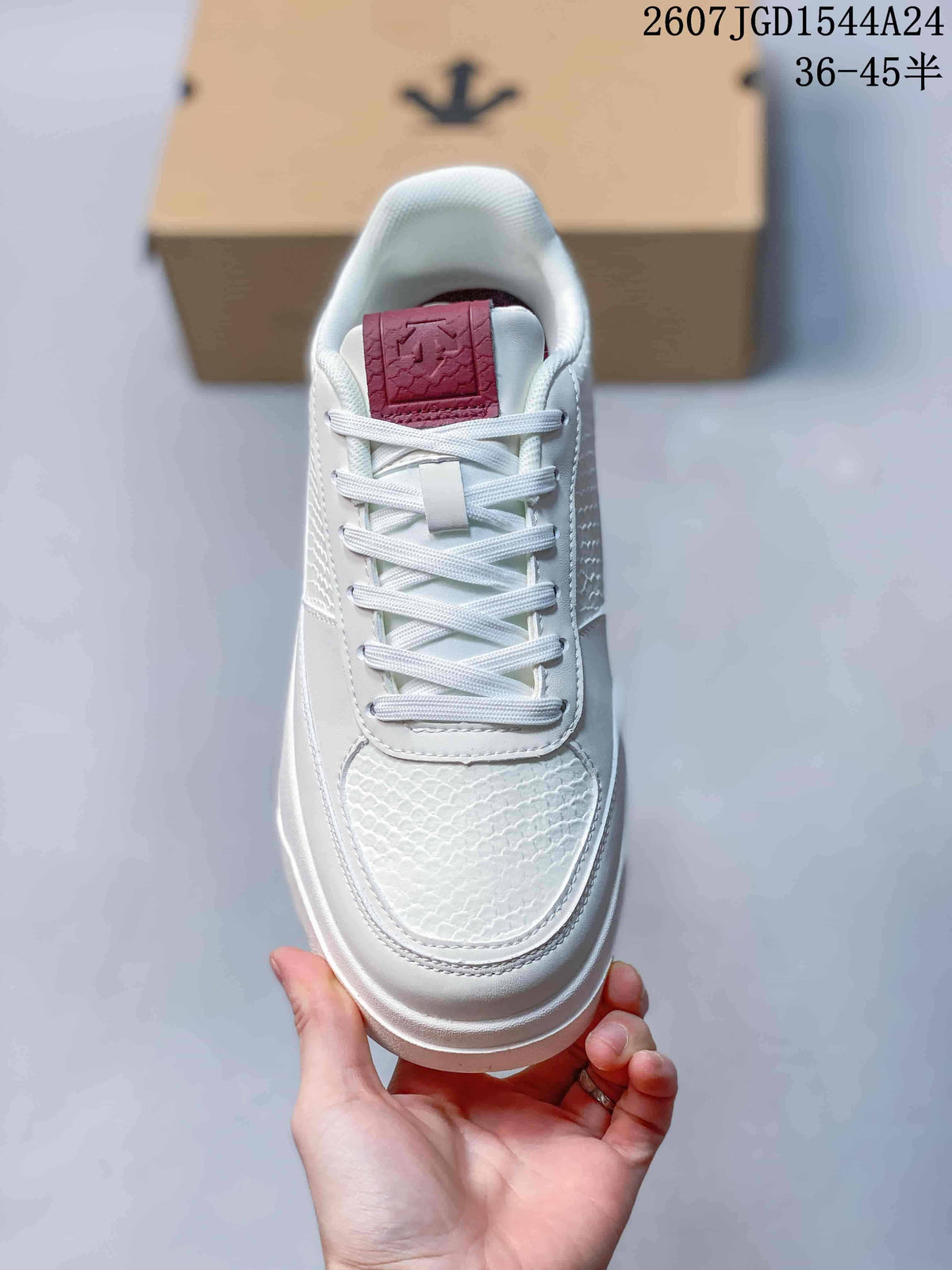 DESCENTE Dualis DE Board White Low-Top Sneakers