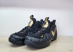 Nike Air Foamposite Pro Black Metallic Gold Sneakers