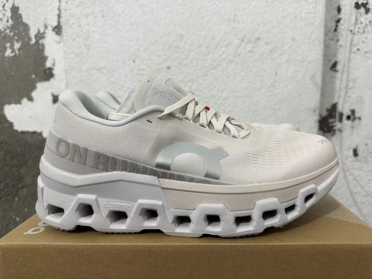 On Cloudmonster 2 Cream Running Sneakers