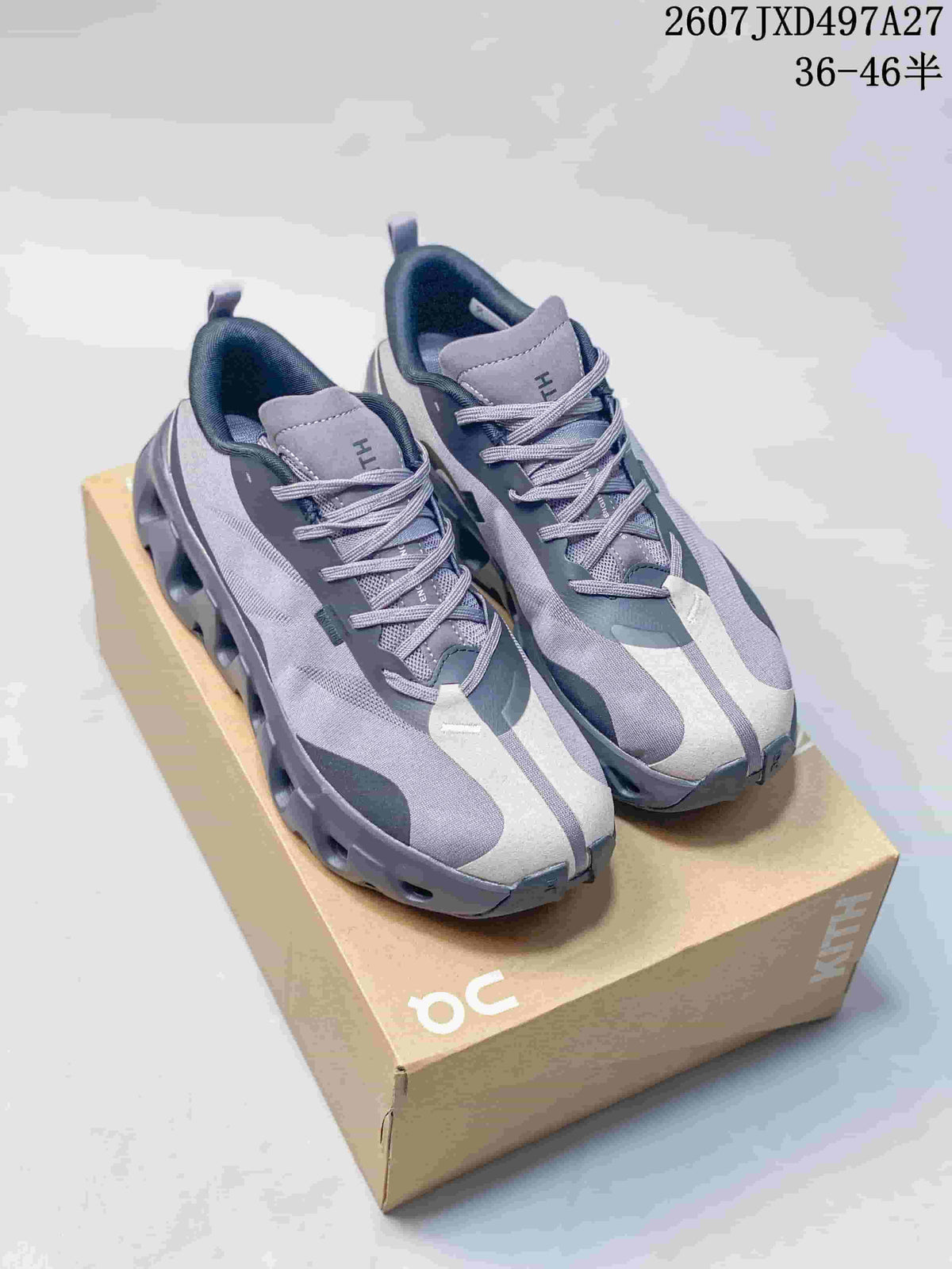 On Cloudswift K-Tech 1 Sneakers Gray Black White 712470WPR