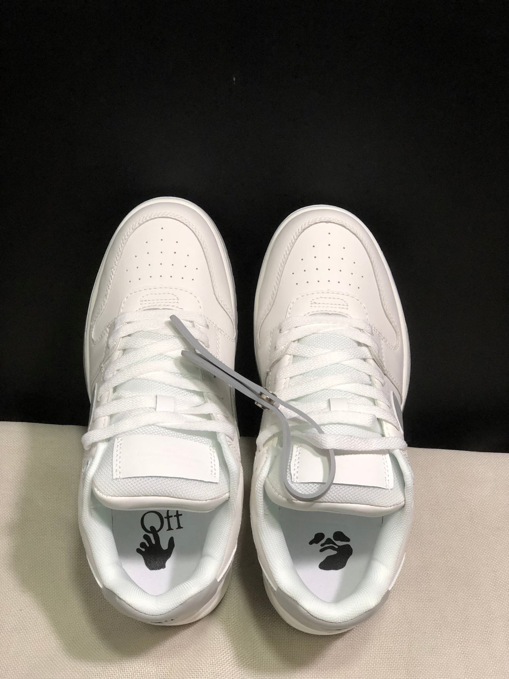 Off-White Out Of Office Low-Top Sneakers White Gray