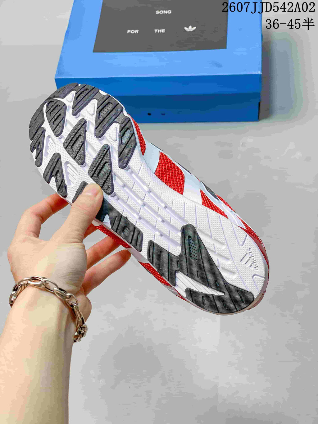 adidas Adizero PR SFTM Red and White Sneakers