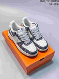 Nike Air Force 1 '07 Low Monogram-Print Sneakers