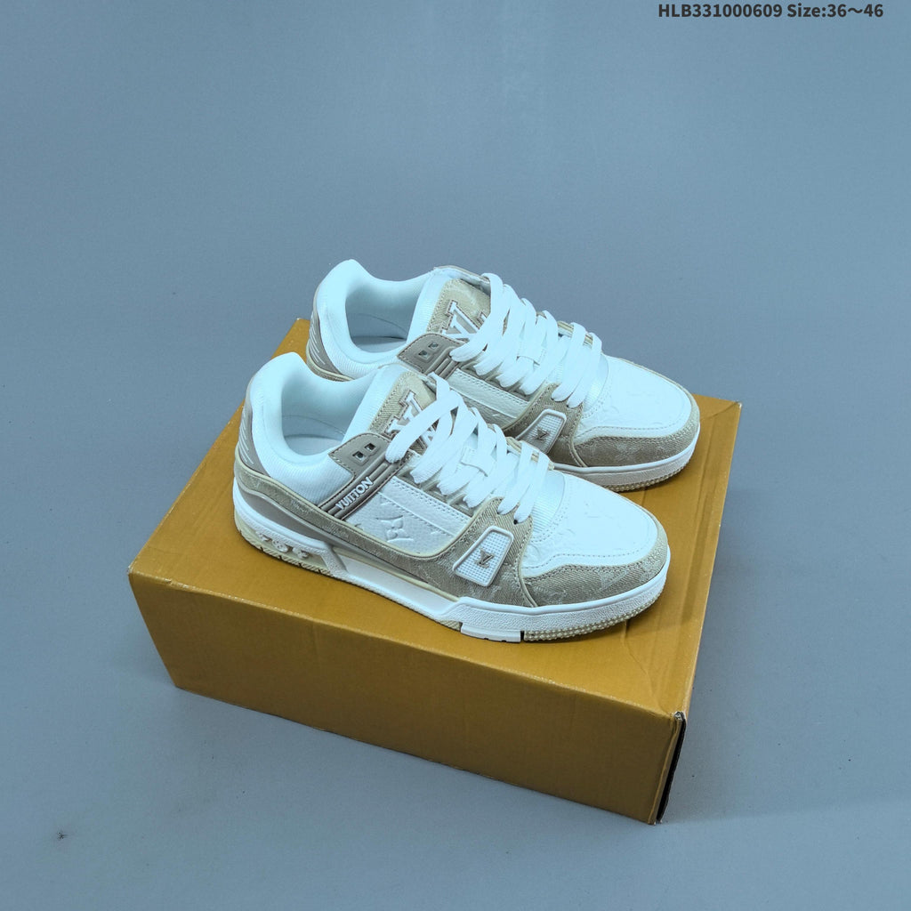 Louis Vuitton Trainer Low-Top Sneakers, Multiple Colors