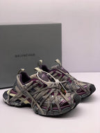 Balenciaga 3XL Sneakers Gray and Purple