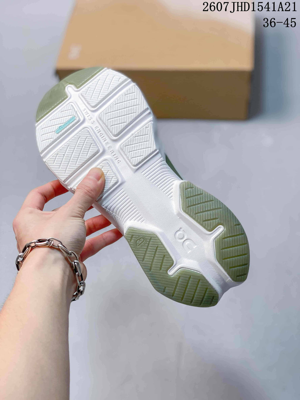On Cloudpulse 2 Men's Training Sneakers Grey Green 2607JHD1541A21