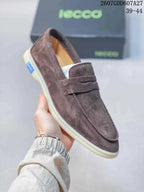 ECCO 722070QEE Brown Penny Loafers