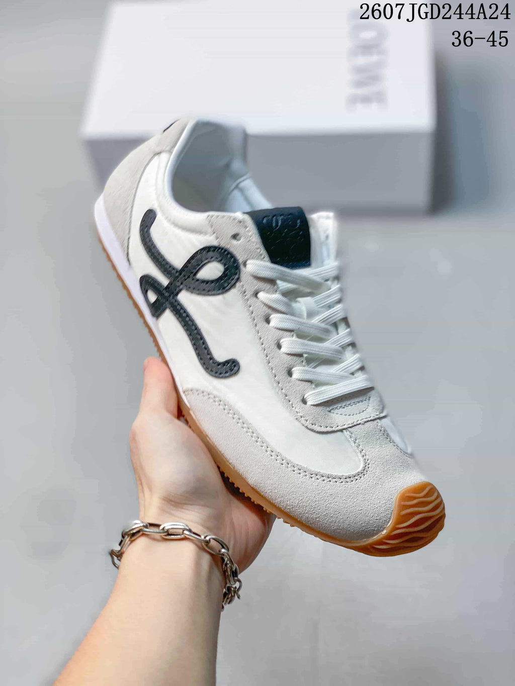 LOEWE Ballet Runner 2.0 Sneakers White Black Gum