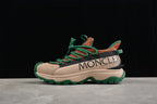 Moncler Trailgrip Lite2 Sneakers in Beige and Green