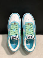 BAPE Sta Low Sneakers Blue Green