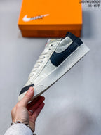 Nike Blazer Low '77 Jumbo White Black Sneakers