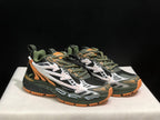 OFF-WHITE Be Right Back Sneakers Olive Black Orange