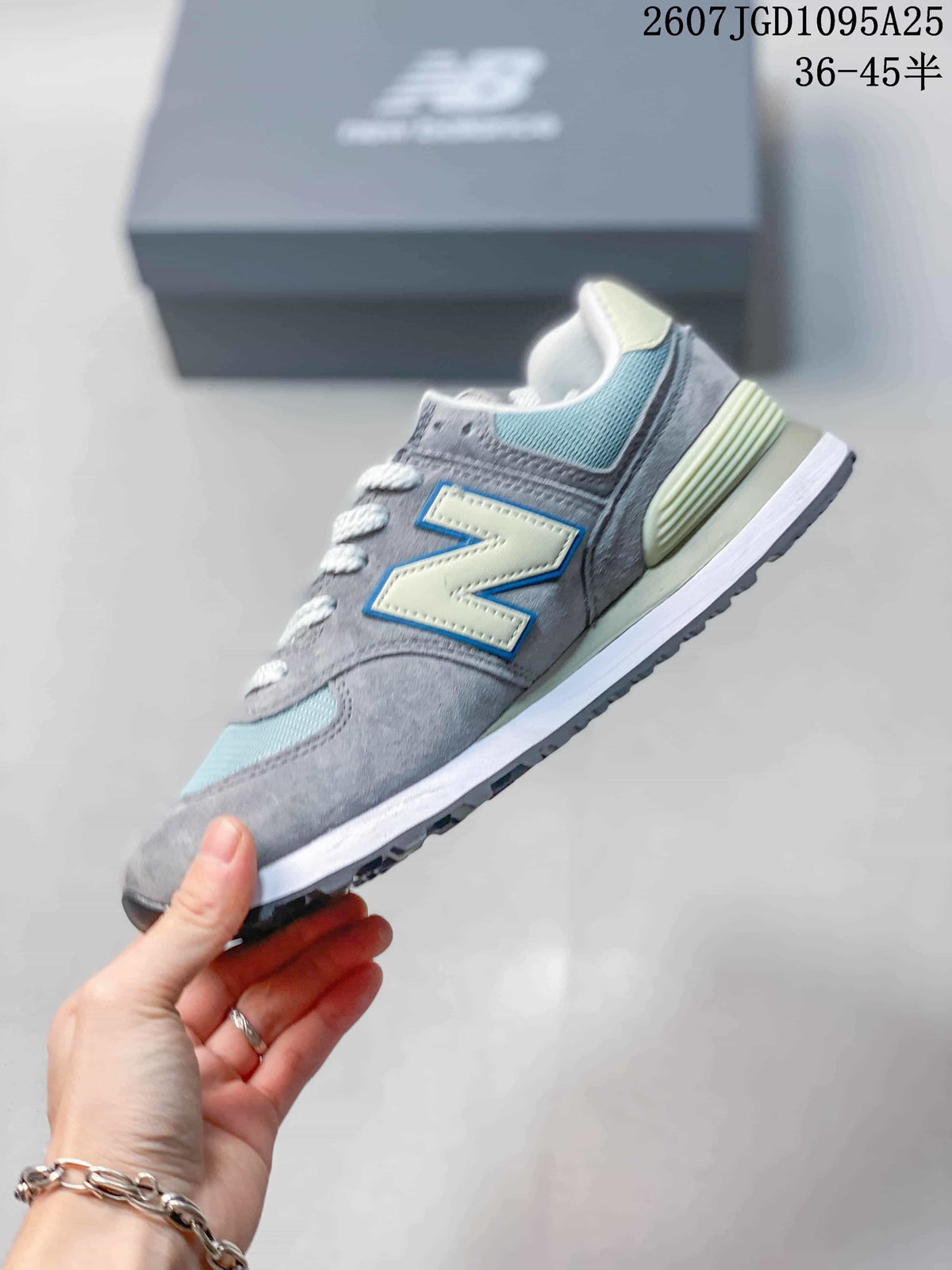 New Balance 574 Sneakers Gray Blue Cream 712250EWO