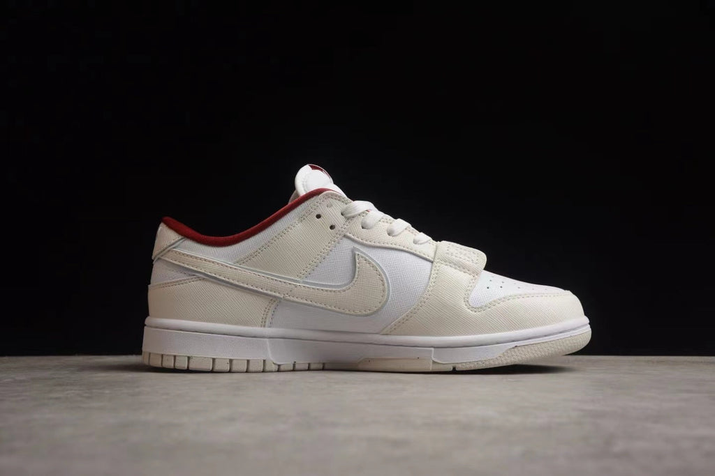 Nike SB Low-Top Sneakers Off-White Red DV1160-100