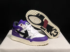 Off-White Out Of Office Sneakers Purple White Black