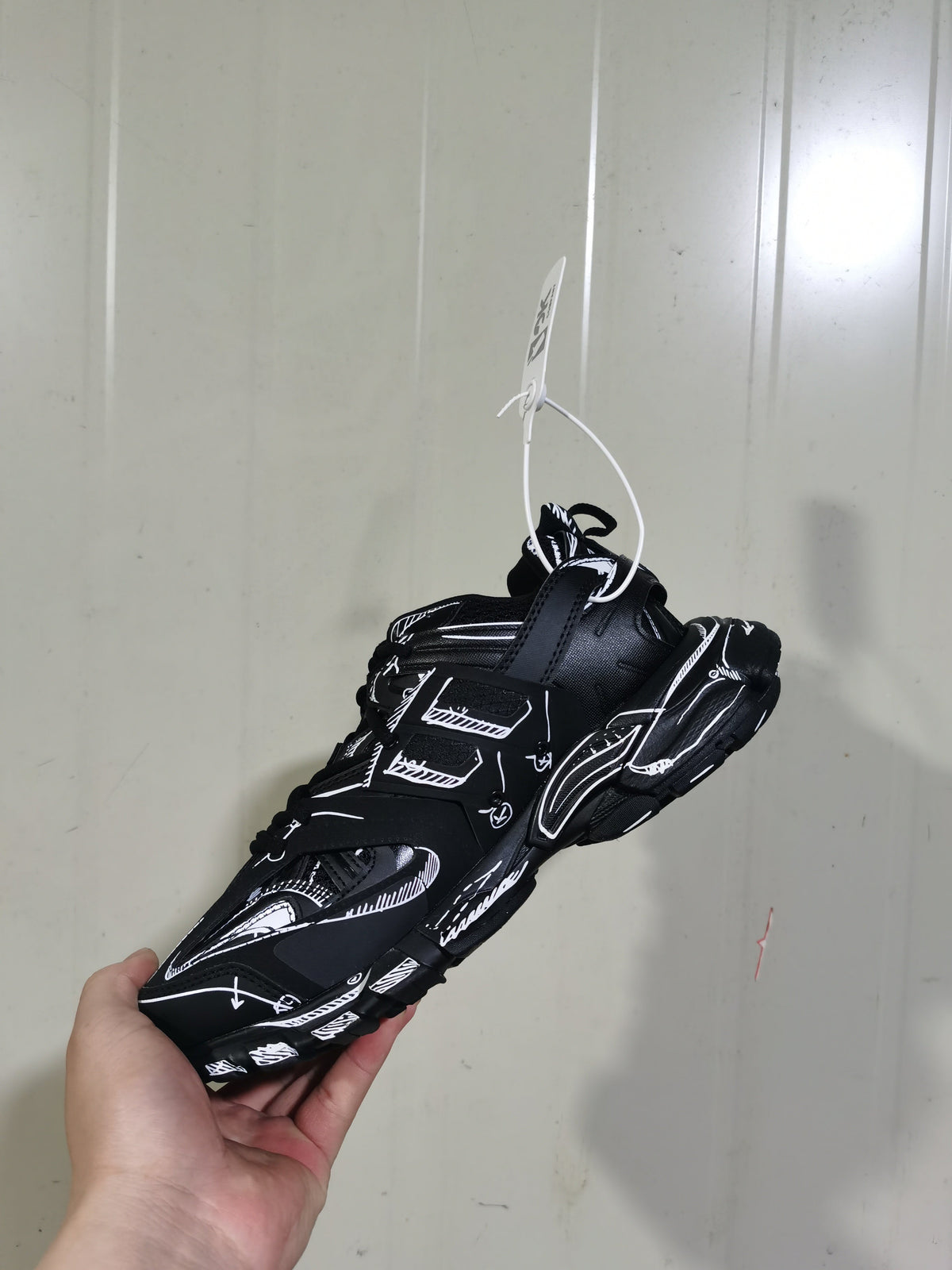 3.0 2315 Track Sneakers Black White