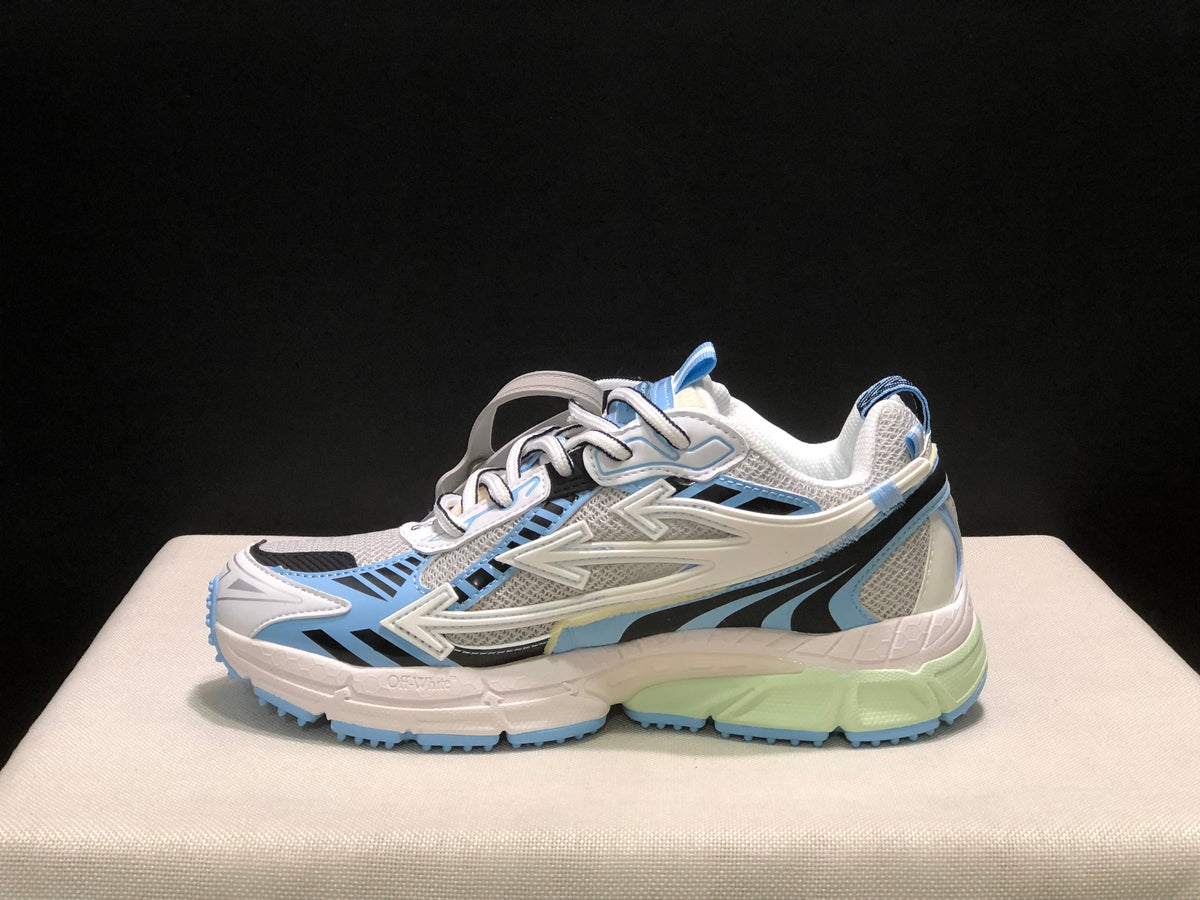 Off-White Be Right Back Sneakers White Blue Black