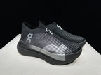 On Cloudboom Strike LS Black Silver Running Shoes