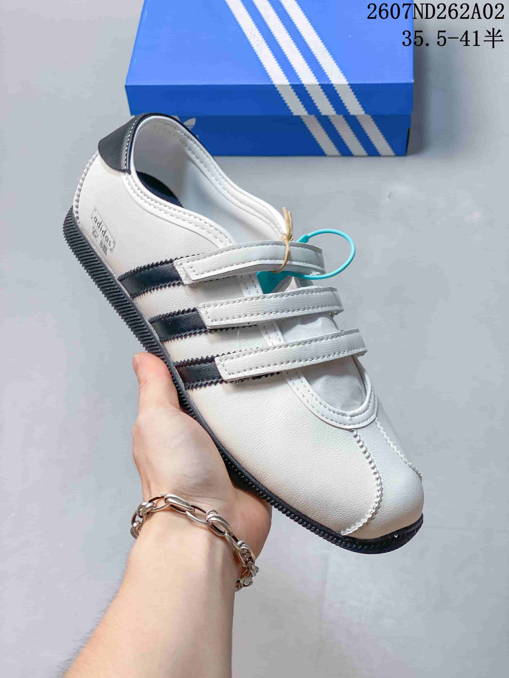 adidas Originals ANFU Mary Jane Shoes, White or Black