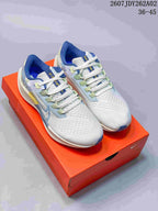 Nike Pegasus 38 Running Shoes in White, Blue and Green