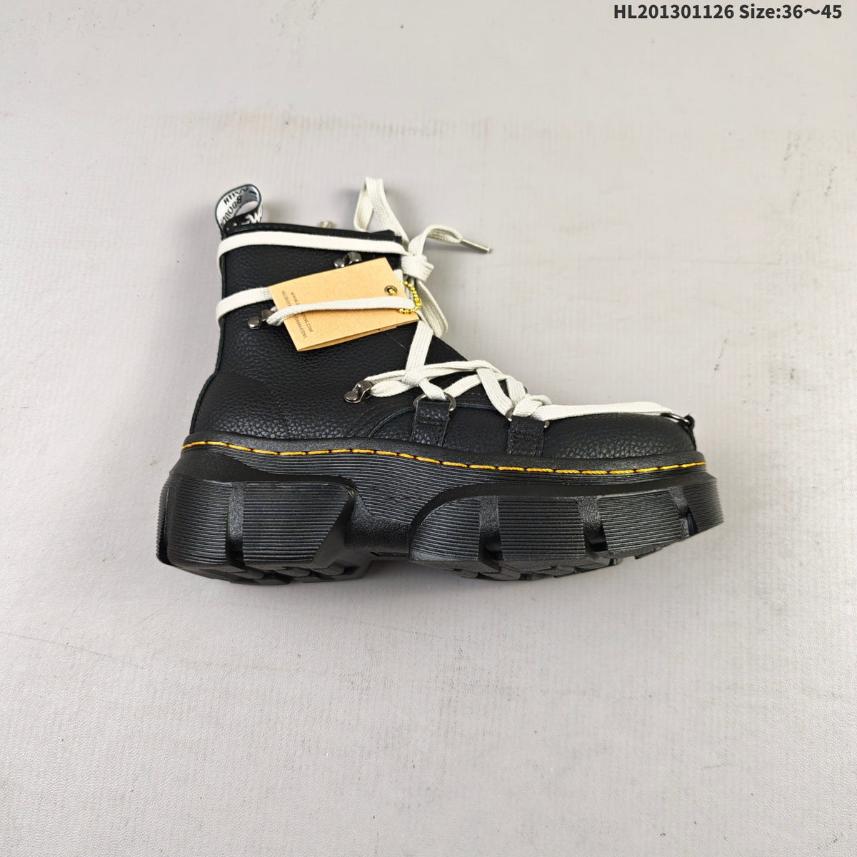 Dr. Martens 1461 Platform Lace-Up Boots, Black
