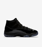 Air Jordan 11 Cap and Gown Black High-Top Sneakers