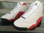 Air Jordan 13 Sneakers White Red Black