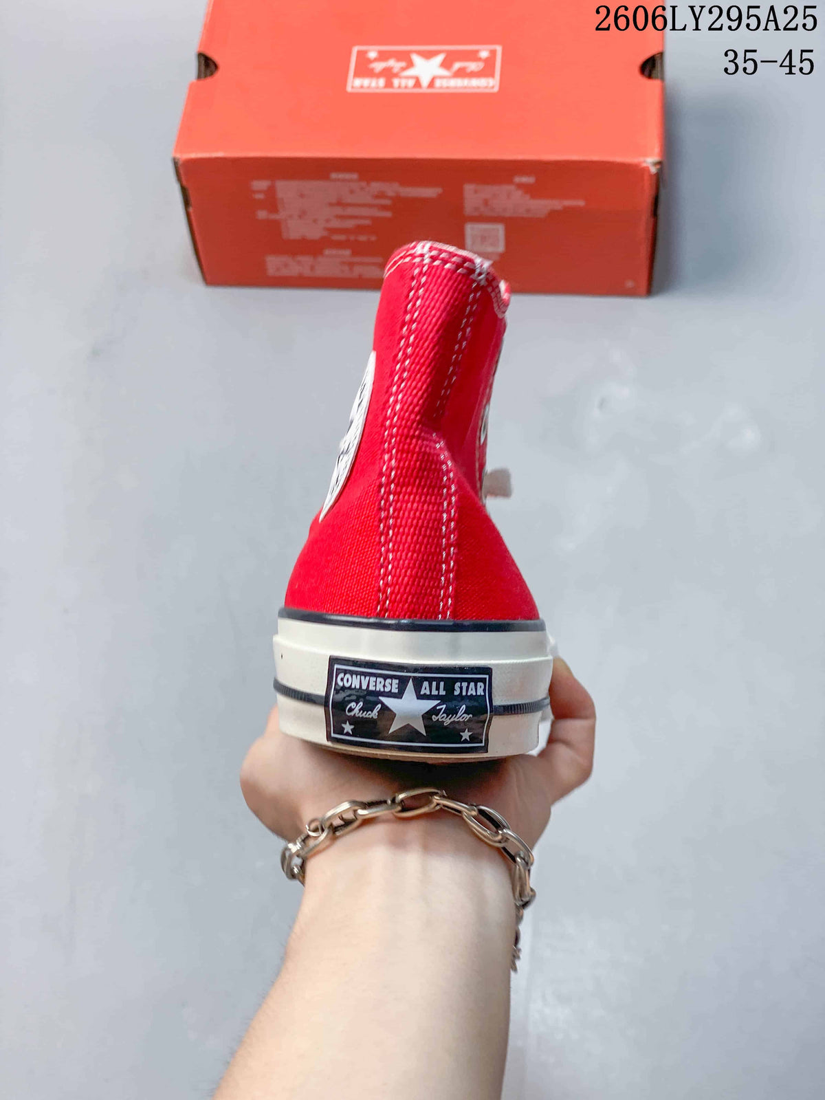 Converse Chuck Taylor All Star 1970 Red High-Top Sneakers