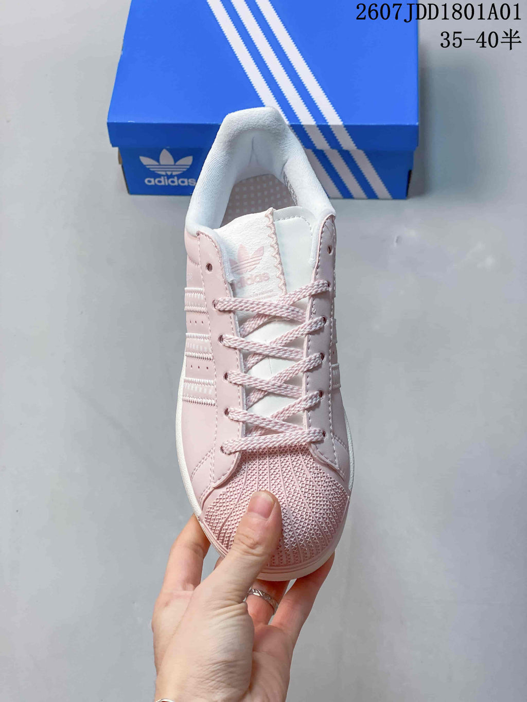 Adidas Originals Superstar Low-Top Sneakers Pink HQ2646