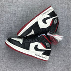 Air Jordan 1 High OG Black White Red Sneakers