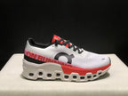 On Cloudmonster 2 PAF White Rose Running Sneakers
