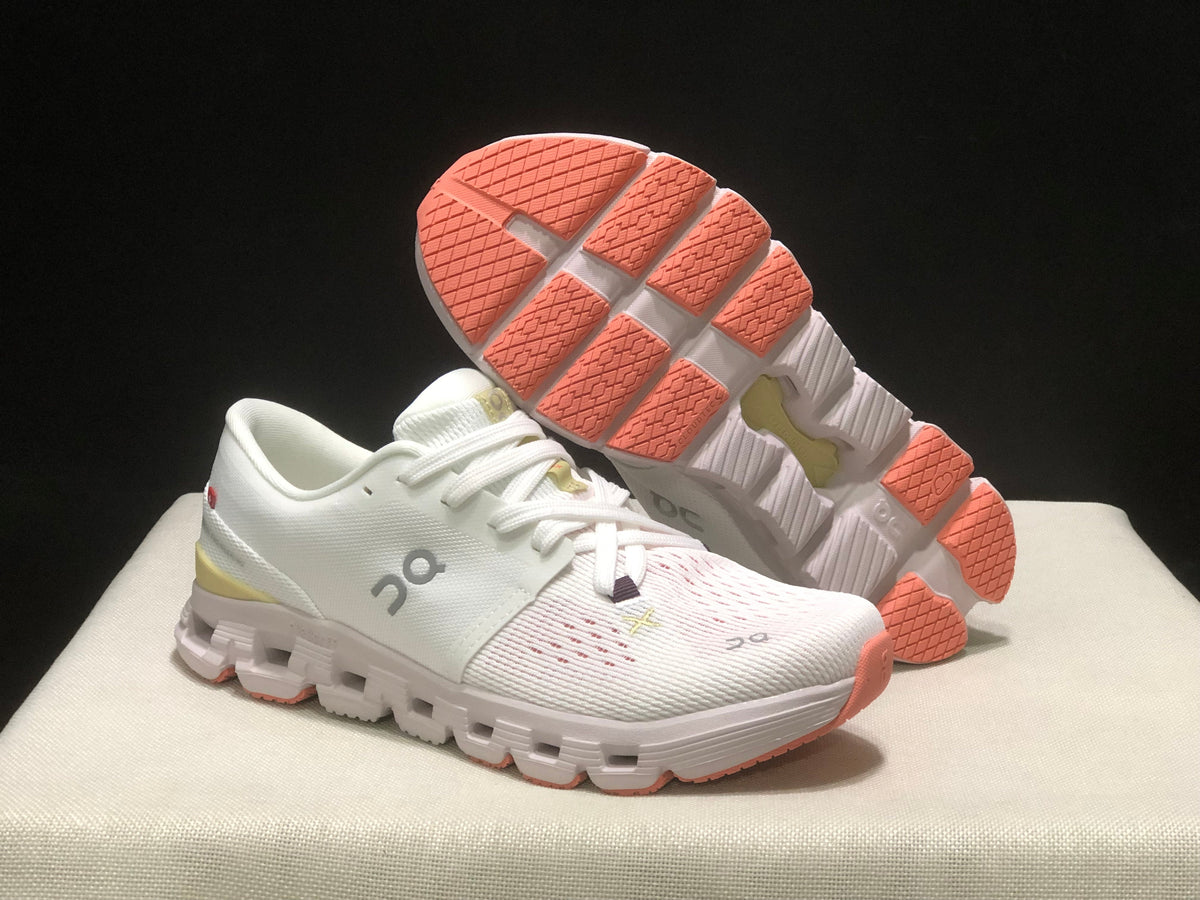 On Cloud X4 Low-Top Running Shoes Ivory Sand