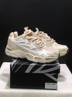 OFF-WHITE Be Right Back Cream Lace-Up Sneakers