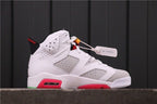 Jordan Air Jordan 6 Hare White Red Sneakers CT8529-062