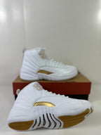 Jordan Air Jordan 12 Phantom White Metallic Gold Sneakers FD9101-007