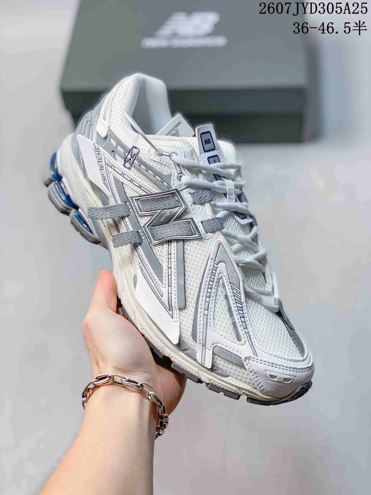 New Balance 1906A White and Gray Mesh Sneakers