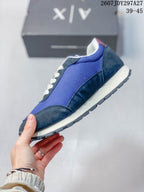 Armani Exchange A|X Low-Top Sneakers Blue Burgundy X8X241 XK435