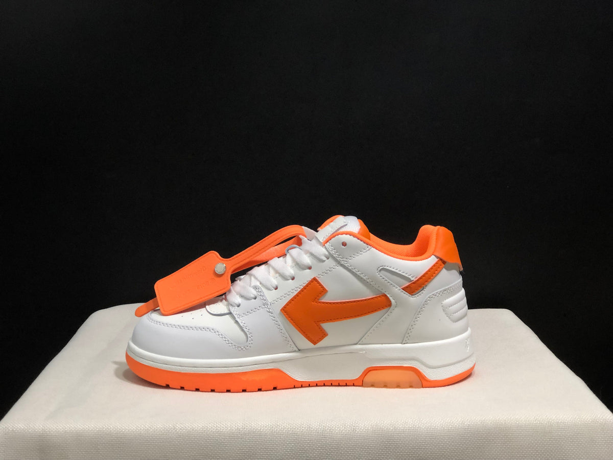 Off-White Out Of Office Low-Top Sneakers White Orange