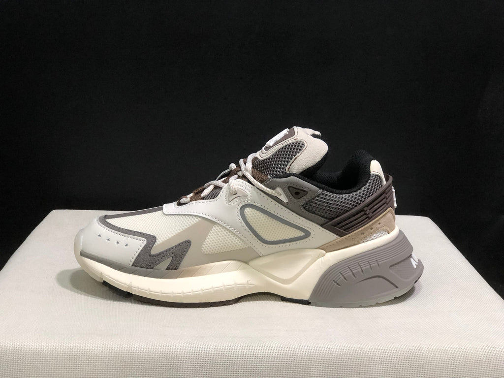 AMIRI MA Runner Sneakers in Off-White and Grey